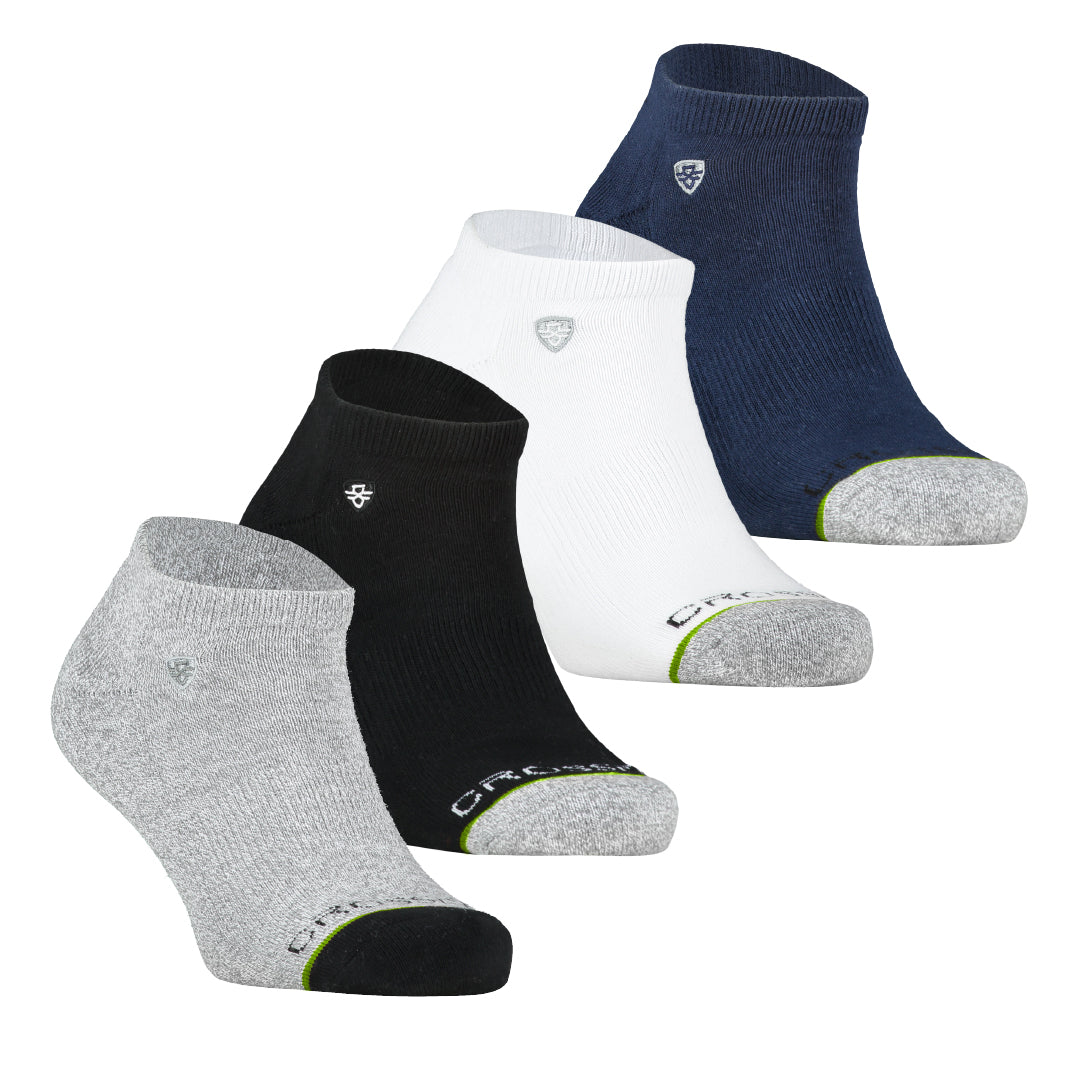 4-Pack: Crossfly Socks ORIGINAL Low cut - Multi